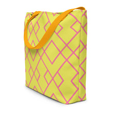 Load image into Gallery viewer, NATALIE All-Over Print Large Tote Bag
