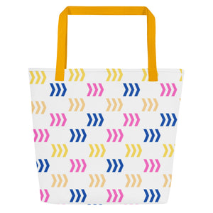 ARROWS All-Over Print Large Tote Bag