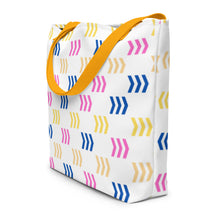 Load image into Gallery viewer, ARROWS All-Over Print Large Tote Bag
