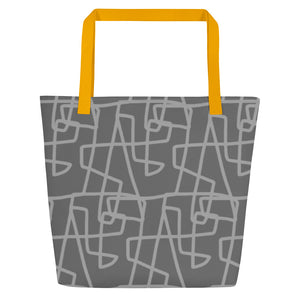 JUNCTION All-Over Print Large Tote Bag