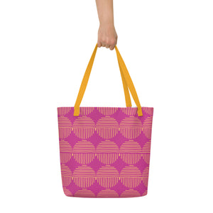 SOHO All-Over Print Large Tote Bag