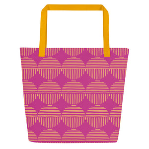 SOHO All-Over Print Large Tote Bag