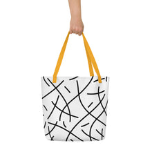 Load image into Gallery viewer, VOGUE All-Over Print Large Tote Bag
