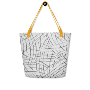 RHAPSODY All-Over Print Large Tote Bag