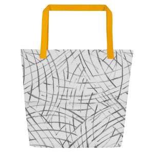 RHAPSODY All-Over Print Large Tote Bag