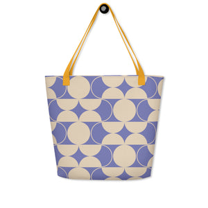 MOD GEO All-Over Print Large Tote Bag