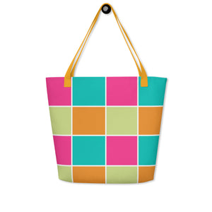 COCO All-Over Print Large Tote Bag