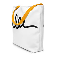 Load image into Gallery viewer, SIGNATURE All-Over Print Large Tote Bag
