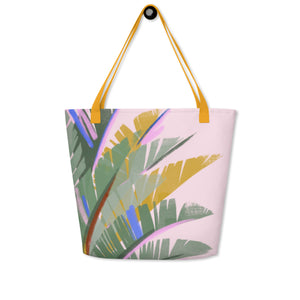 TROPICAL All-Over Print Large Tote Bag