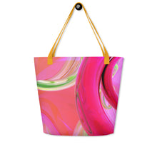 Load image into Gallery viewer, VIBRANT All-Over Print Large Tote Bag
