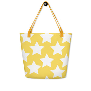 STARS All-Over Print Large Tote Bag