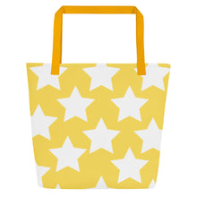 Load image into Gallery viewer, STARS All-Over Print Large Tote Bag
