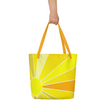 Load image into Gallery viewer, SUNRISE All-Over Print Large Tote Bag
