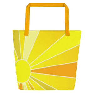 SUNRISE All-Over Print Large Tote Bag