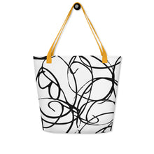 Load image into Gallery viewer, MODERN ART All-Over Print Large Tote Bag
