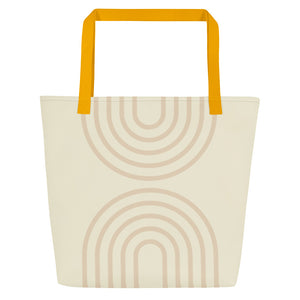 METRO All-Over Print Large Tote Bag