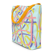 Load image into Gallery viewer, CELEBRATE THE DAY Large Tote Bag
