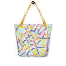 Load image into Gallery viewer, CELEBRATE THE DAY Large Tote Bag
