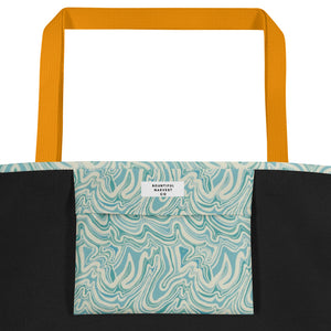 GEO All-Over Print Large Tote Bag