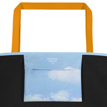 Load image into Gallery viewer, BLUE SKIES All-Over Print Large Tote Bag
