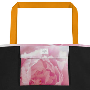 ROSE All-Over Print Large Tote Bag