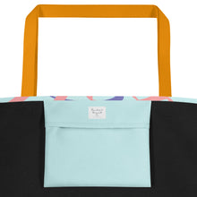 Load image into Gallery viewer, CELEBRATE THE DAY Large Tote Bag
