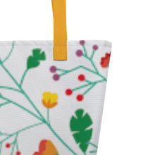 Load image into Gallery viewer, FIELD OF FLOWERS All-Over Print Large Tote Bag
