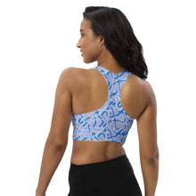 Load image into Gallery viewer, MODERN ART Longline sports bra
