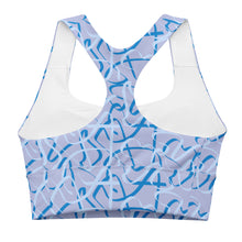 Load image into Gallery viewer, MODERN ART Longline sports bra
