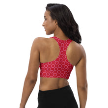 Load image into Gallery viewer, CIRCLES Longline sports bra
