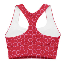 Load image into Gallery viewer, CIRCLES Longline sports bra
