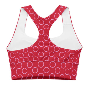 CIRCLES Longline sports bra