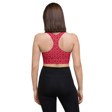 Load image into Gallery viewer, CIRCLES Longline sports bra
