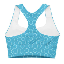 Load image into Gallery viewer, CIRCLES Longline sports bra
