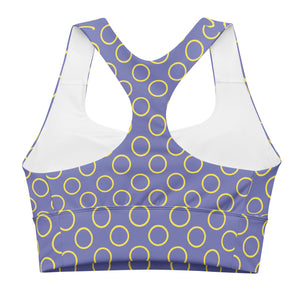 CIRCLES Longline sports bra