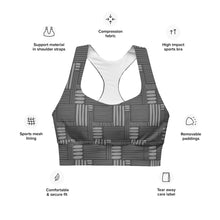 Load image into Gallery viewer, METRO Longline sports bra
