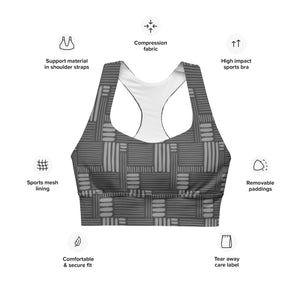 METRO Longline sports bra