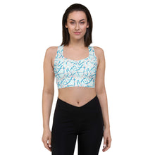 Load image into Gallery viewer, MODERN ART Longline sports bra
