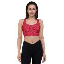 Load image into Gallery viewer, CIRCLES Longline sports bra
