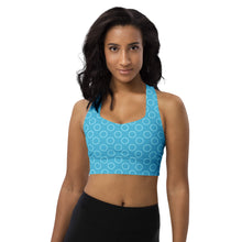 Load image into Gallery viewer, CIRCLES Longline sports bra
