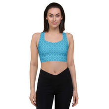 Load image into Gallery viewer, CIRCLES Longline sports bra
