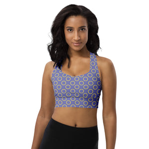 CIRCLES Longline sports bra