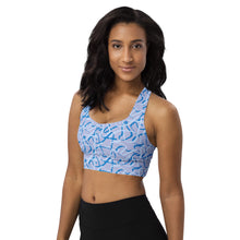 Load image into Gallery viewer, MODERN ART Longline sports bra
