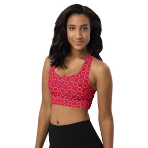 CIRCLES Longline sports bra