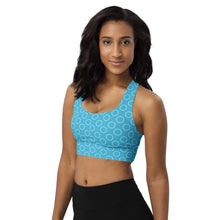 Load image into Gallery viewer, CIRCLES Longline sports bra
