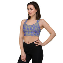 Load image into Gallery viewer, CIRCLES Longline sports bra
