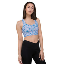 Load image into Gallery viewer, MODERN ART Longline sports bra
