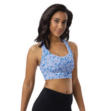 Load image into Gallery viewer, MODERN ART Longline sports bra
