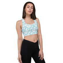 Load image into Gallery viewer, MODERN ART Longline sports bra
