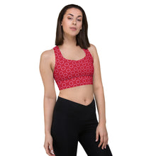 Load image into Gallery viewer, CIRCLES Longline sports bra
